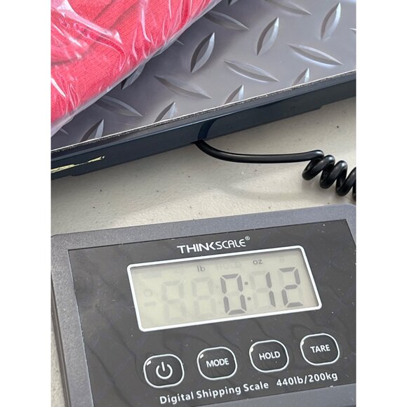 LB70 by Lloyd Boston Belted Knit Sleeveless Sweater Dress Size Large Ribbon Red - Picture 6 of 6